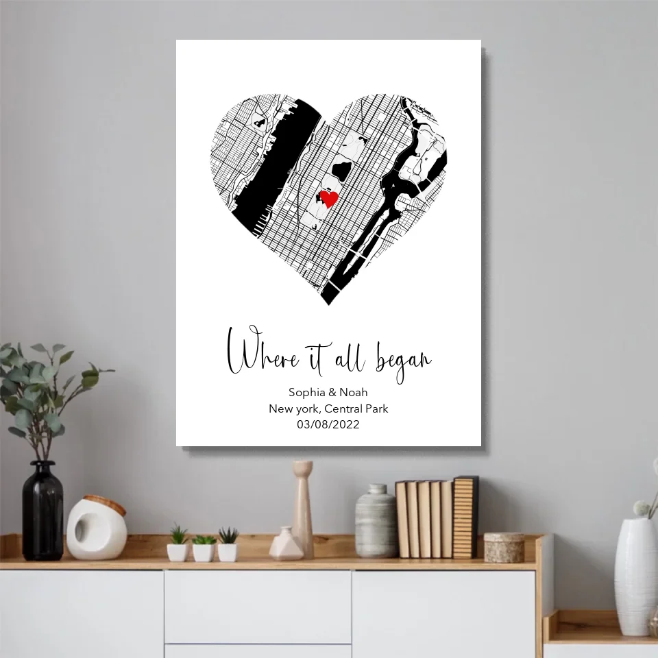 Personalized Poster "Where it all began" - Image 4