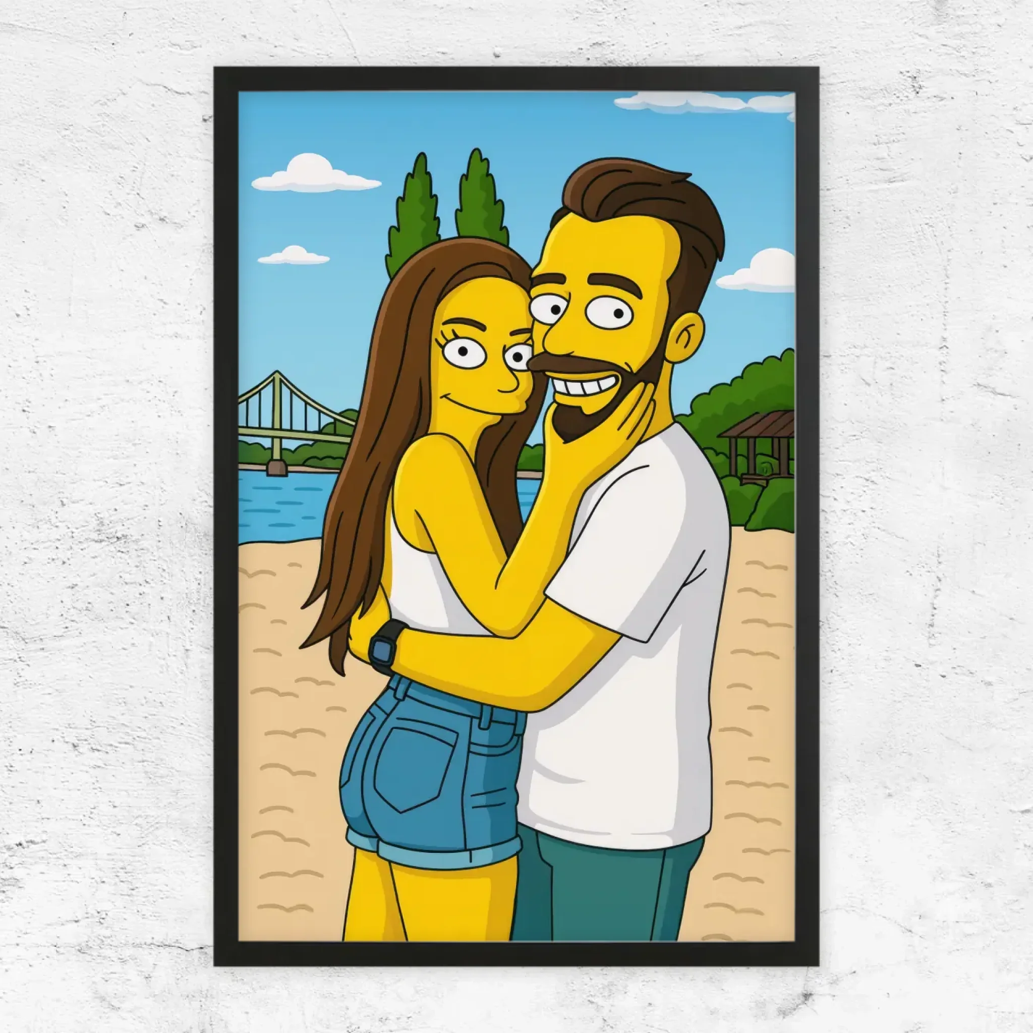 Personalized Poster – Yellow Cartoon Style - Image 6