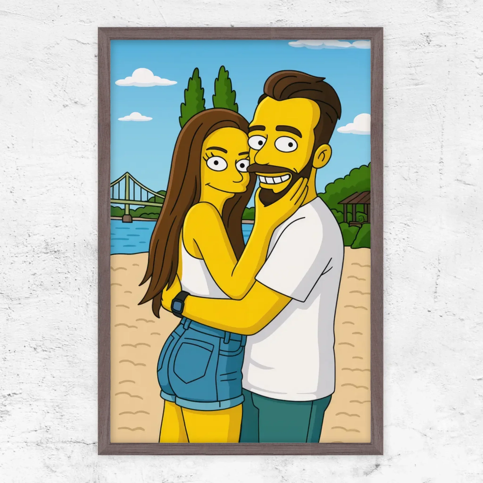 Personalized Poster – Yellow Cartoon Style - Image 7
