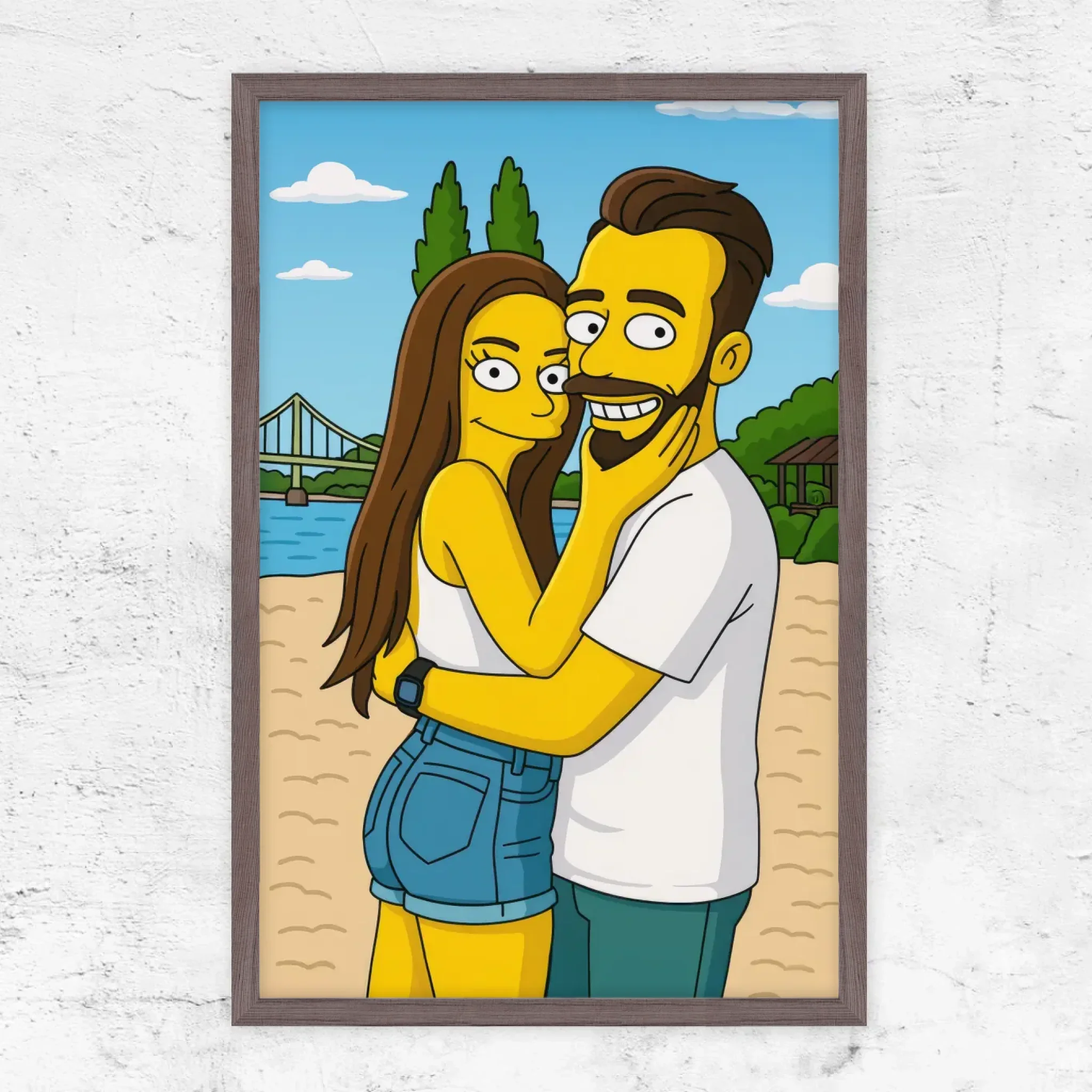 Personalized Poster – Yellow Cartoon Style - Image 8