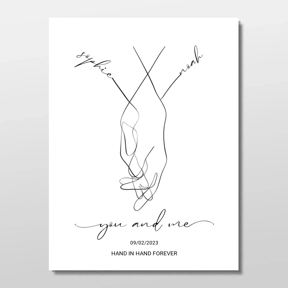 Personalized Poster "You and Me" - Image 3