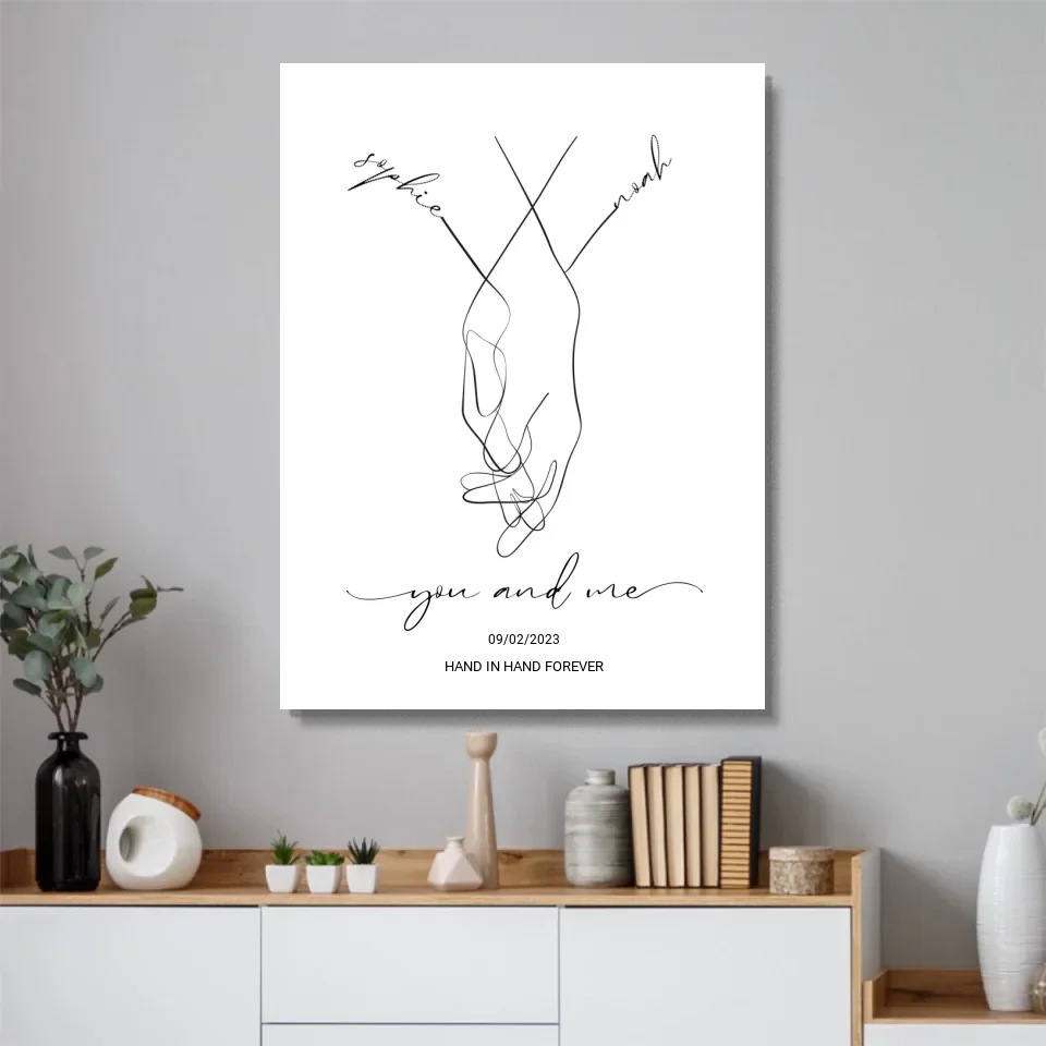 Personalized Poster "You and Me" - Image 4