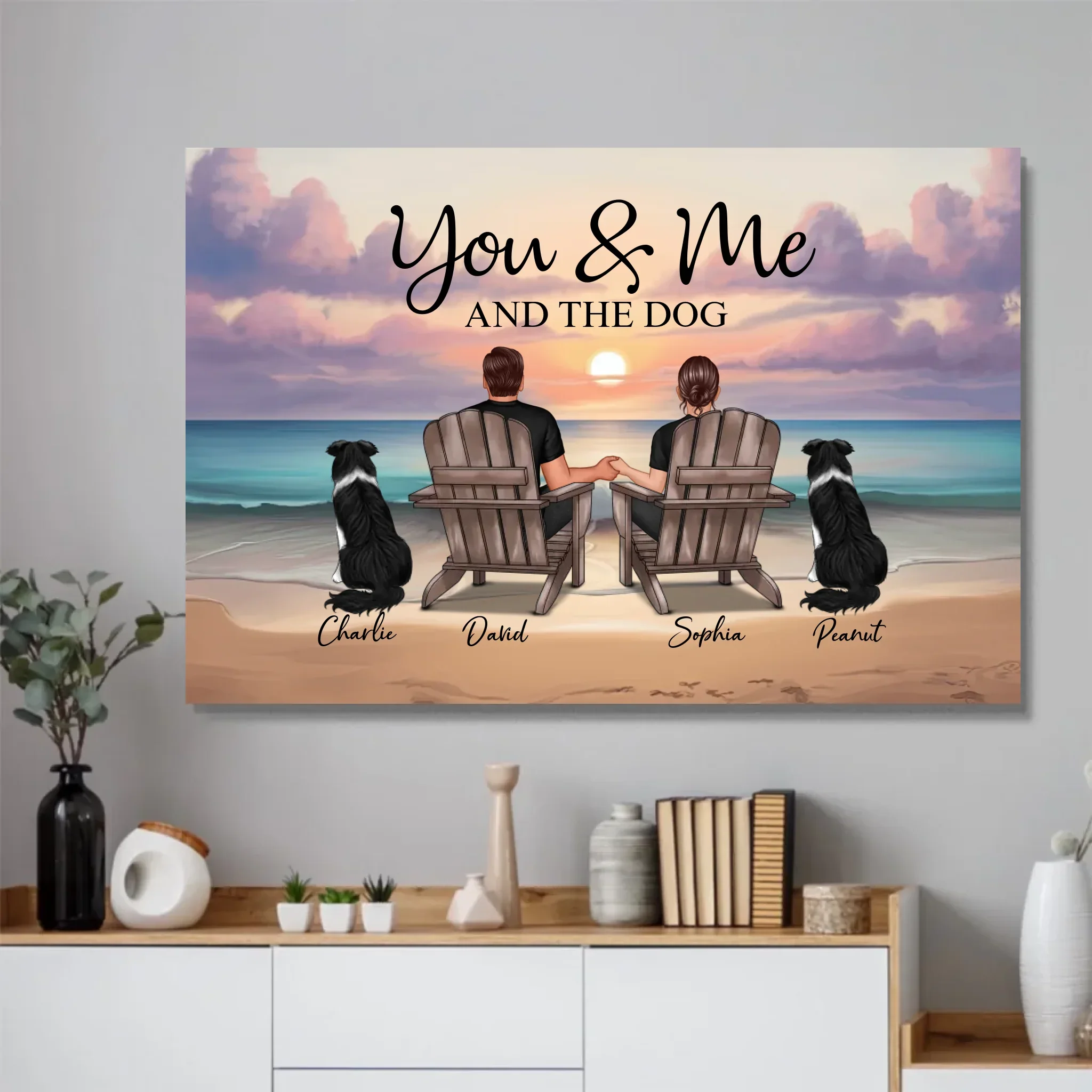 Personalized Poster “You and me and our pet” - Image 3