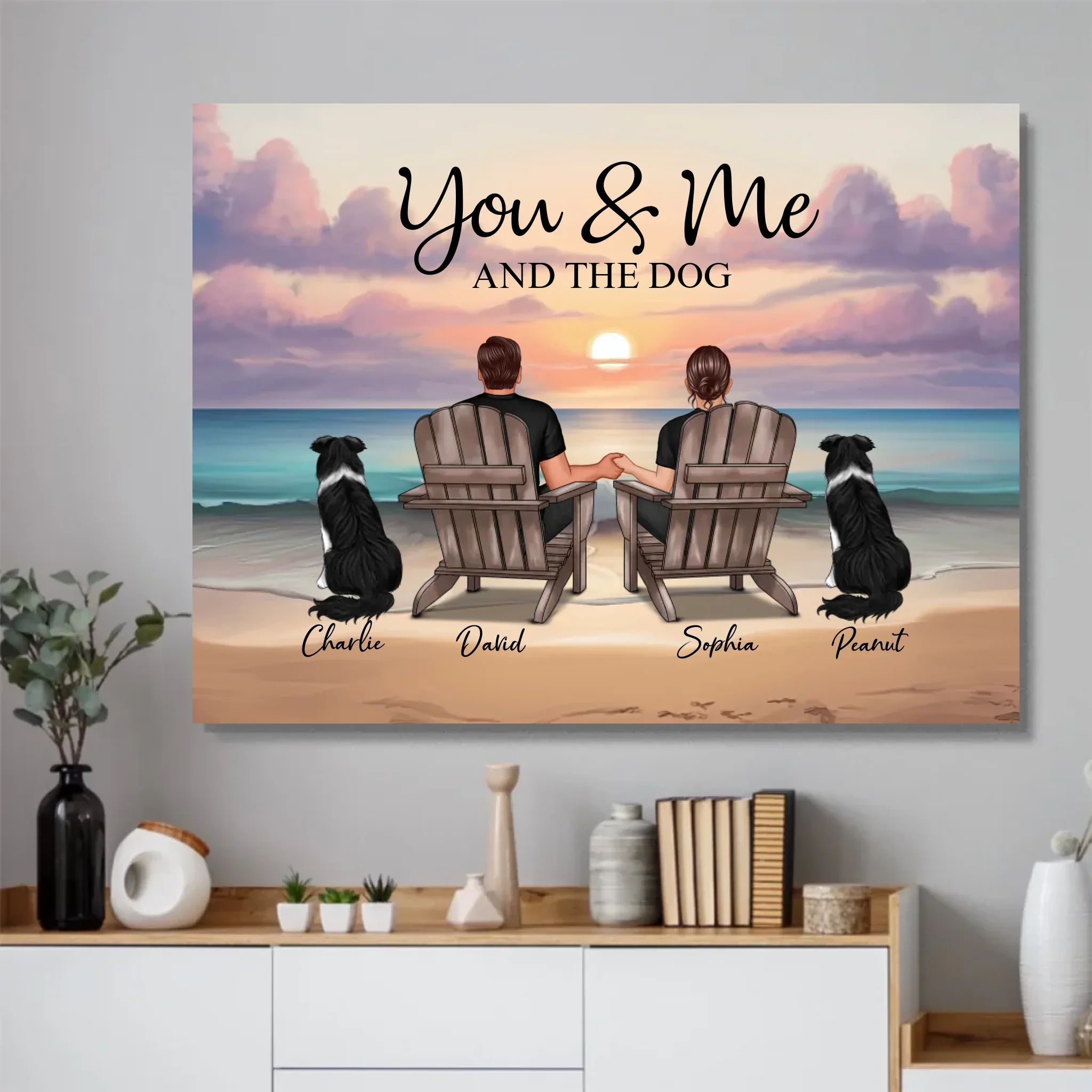 Personalized Poster “You and me and our pet” - Image 5