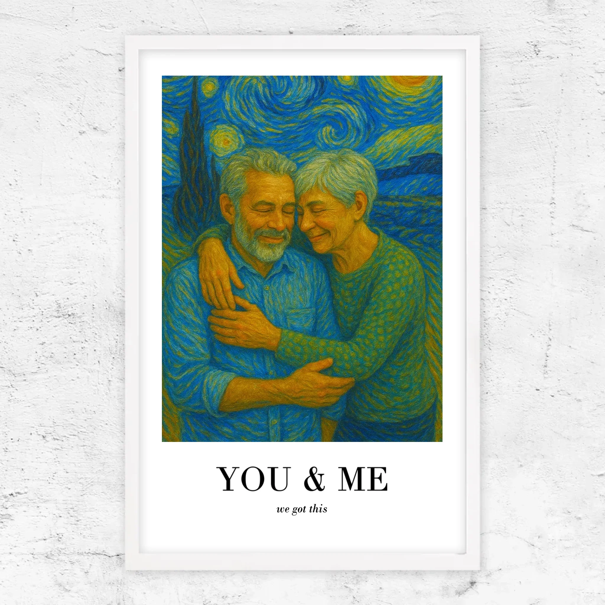 Personalized Poster – You and Me In Van Gogh Art We Got This - Image 10