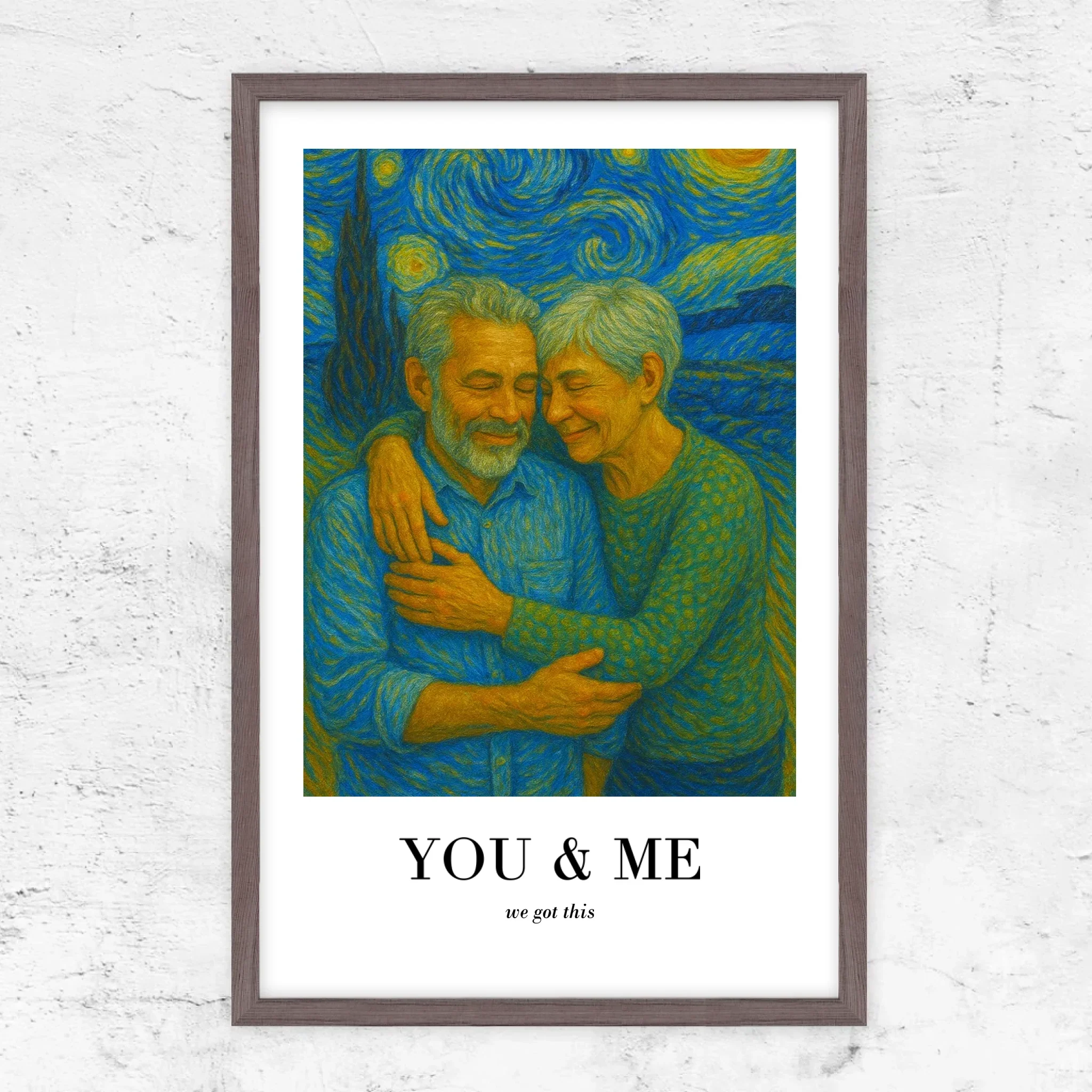 Personalized Poster – You and Me In Van Gogh Art We Got This - Image 8