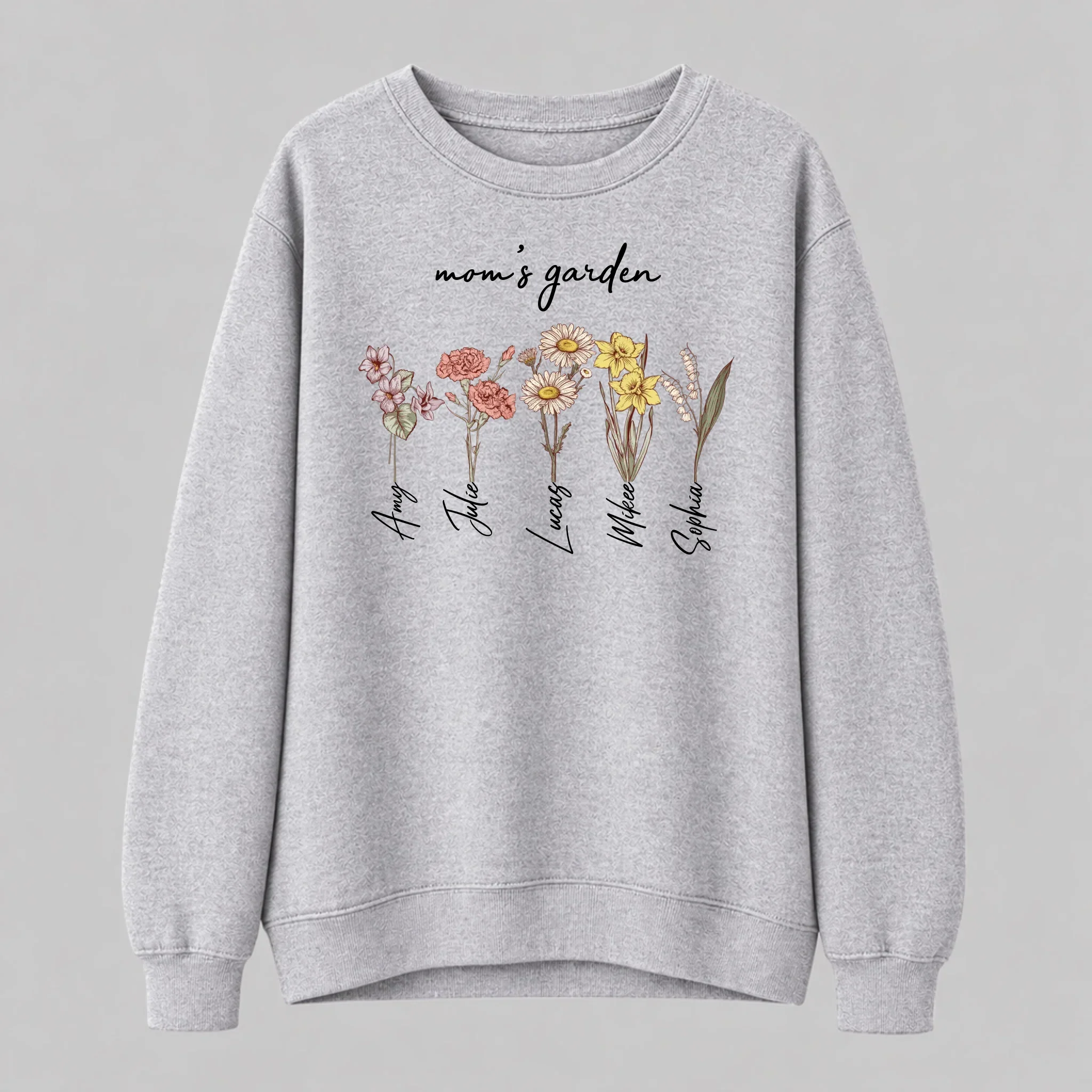 Personalized Sweatshirt – Mom’s Children Garden