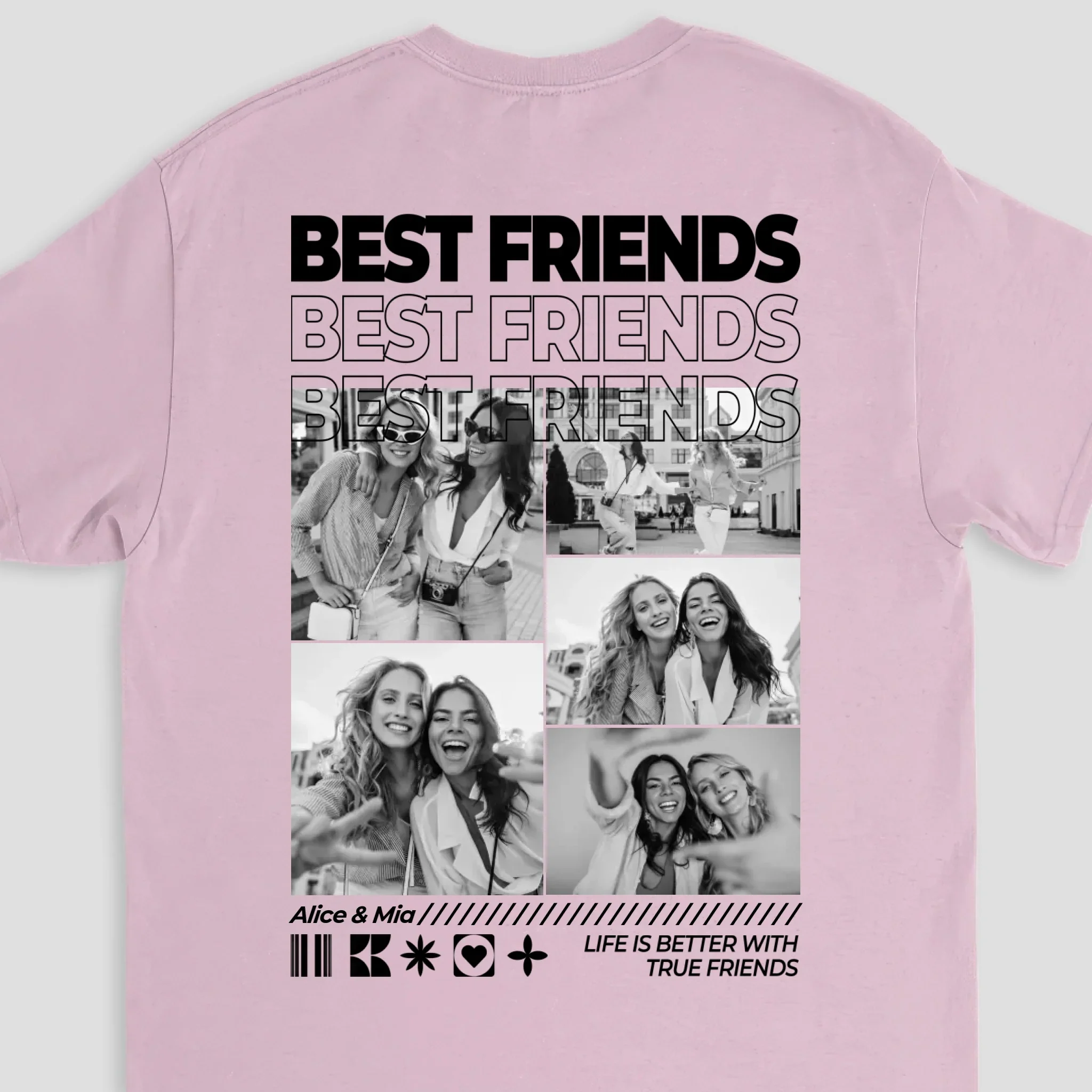 Personalized T-Shirt – Besties - Image 3