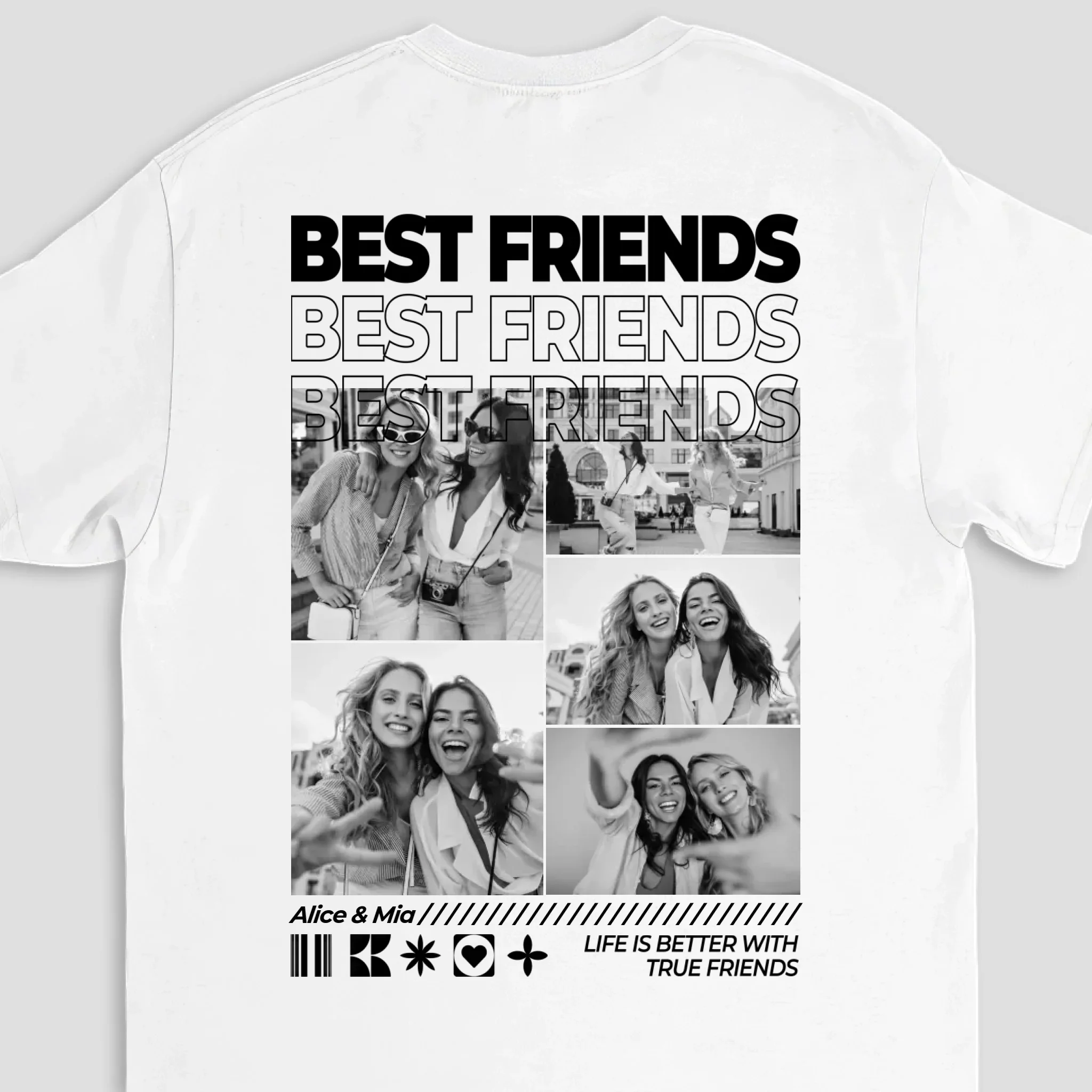 Personalized T-Shirt – Besties - Image 4
