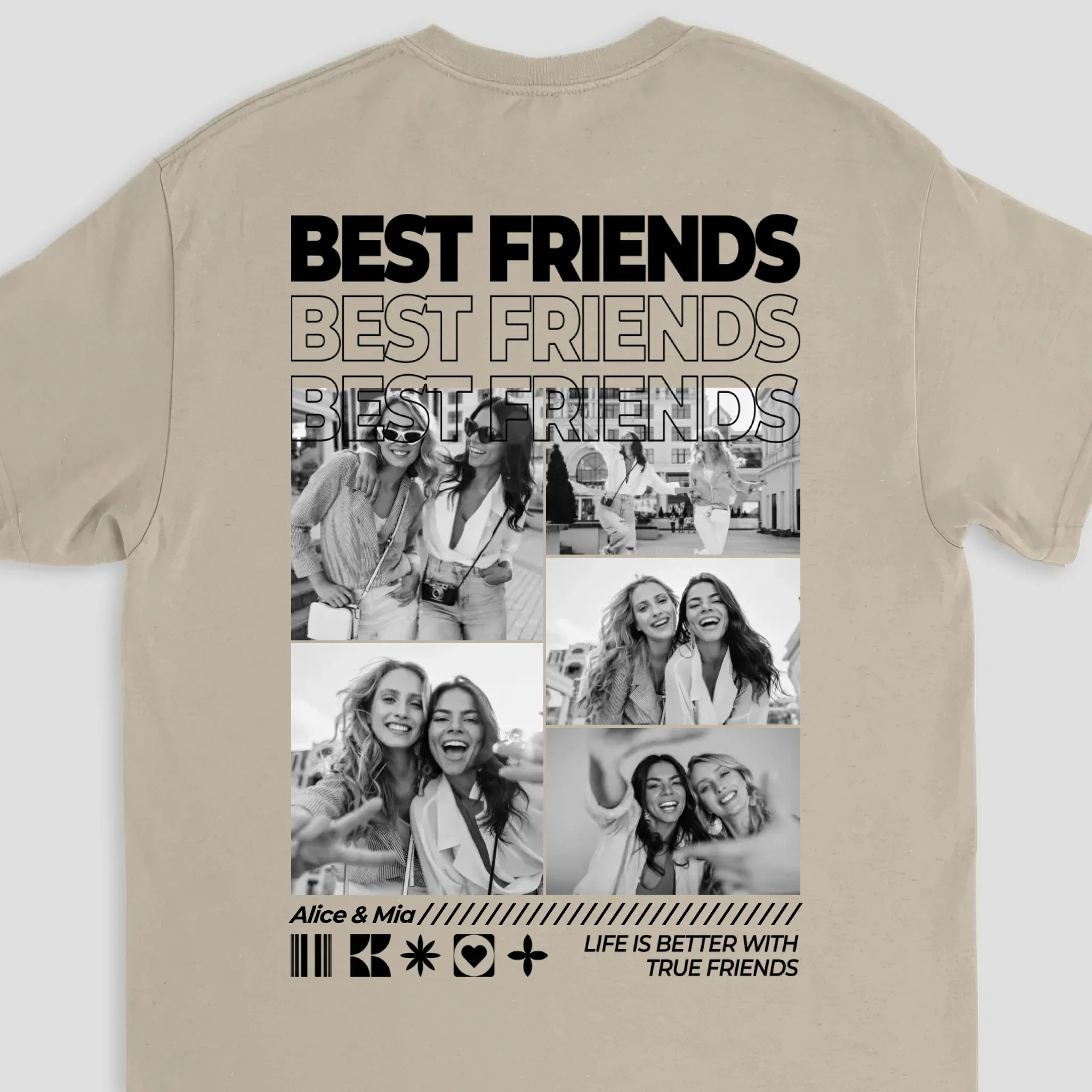 Personalized T-Shirt – Besties - Image 5