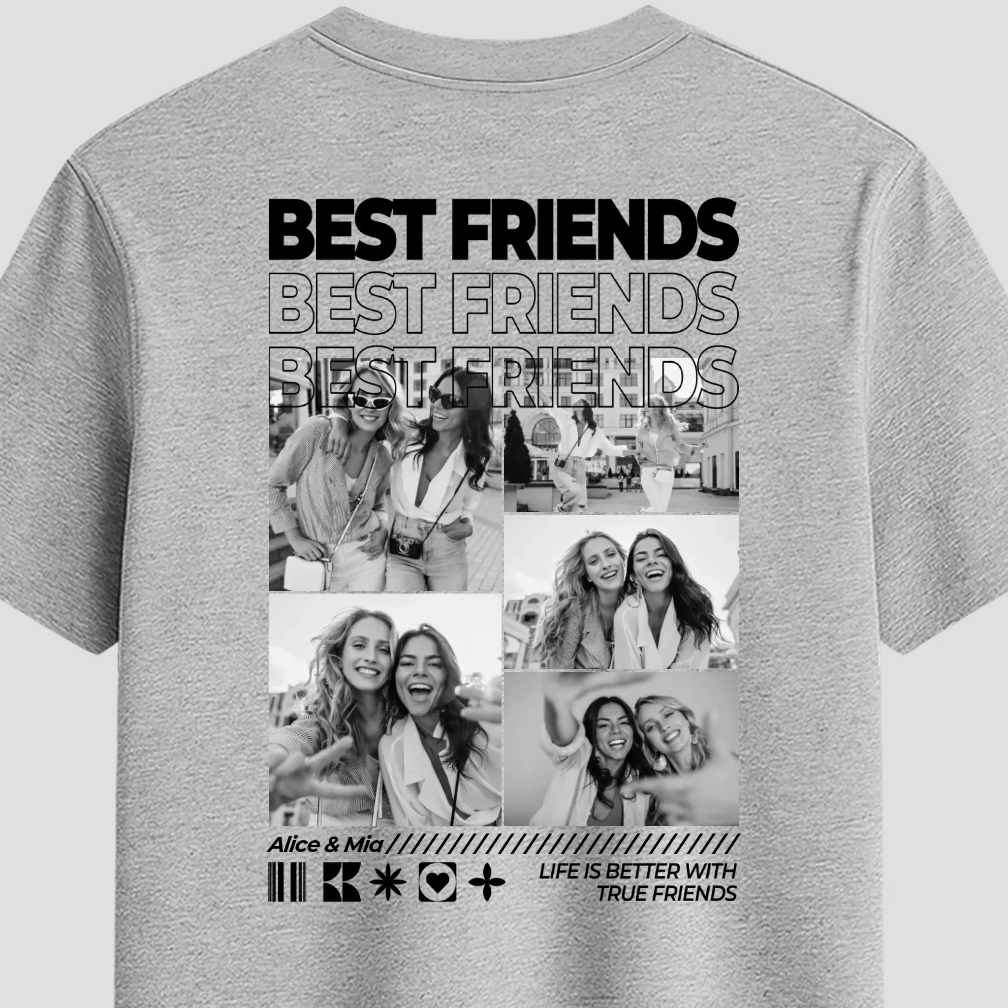 Personalized T-Shirt – Besties - Image 6