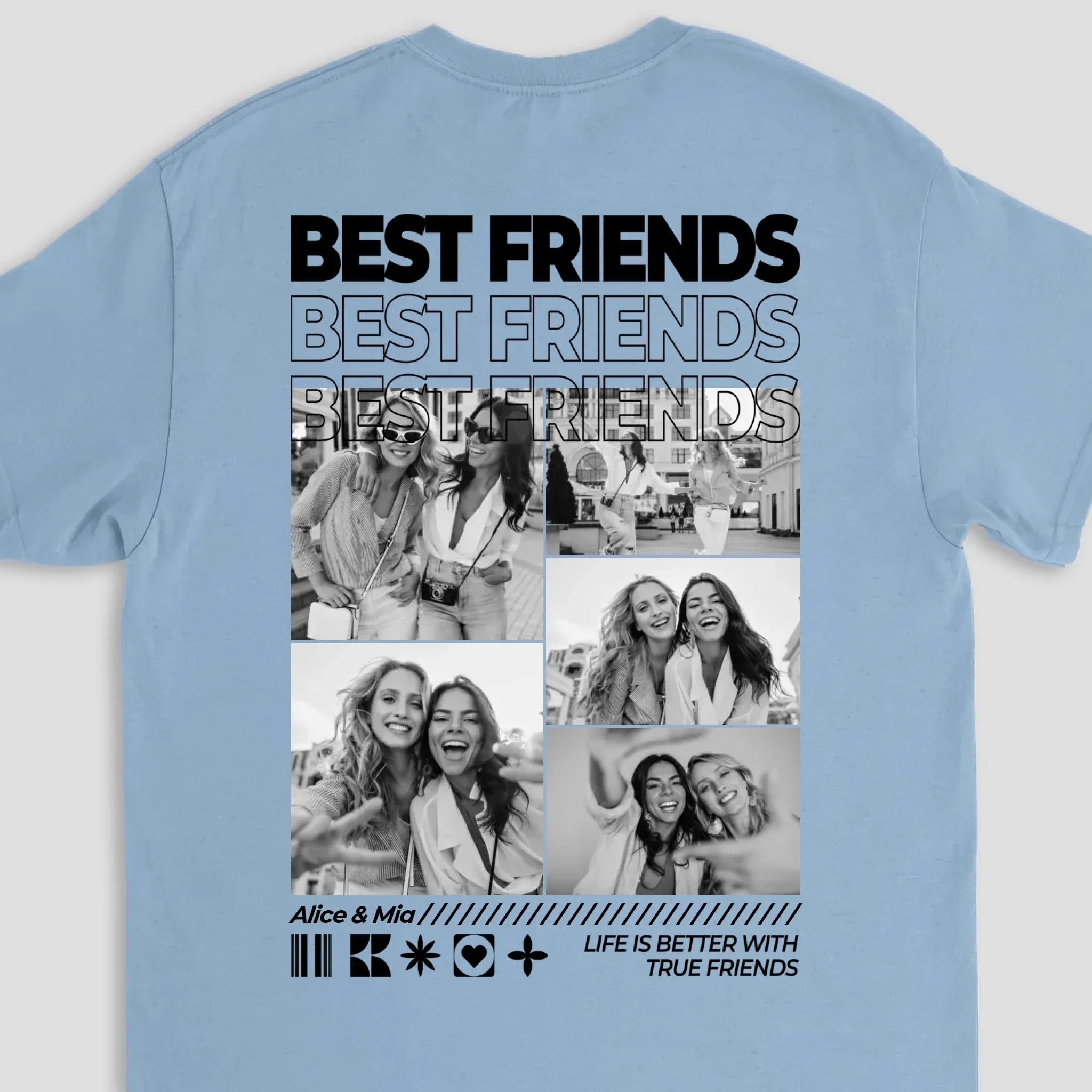 Personalized T-Shirt – Besties - Image 7