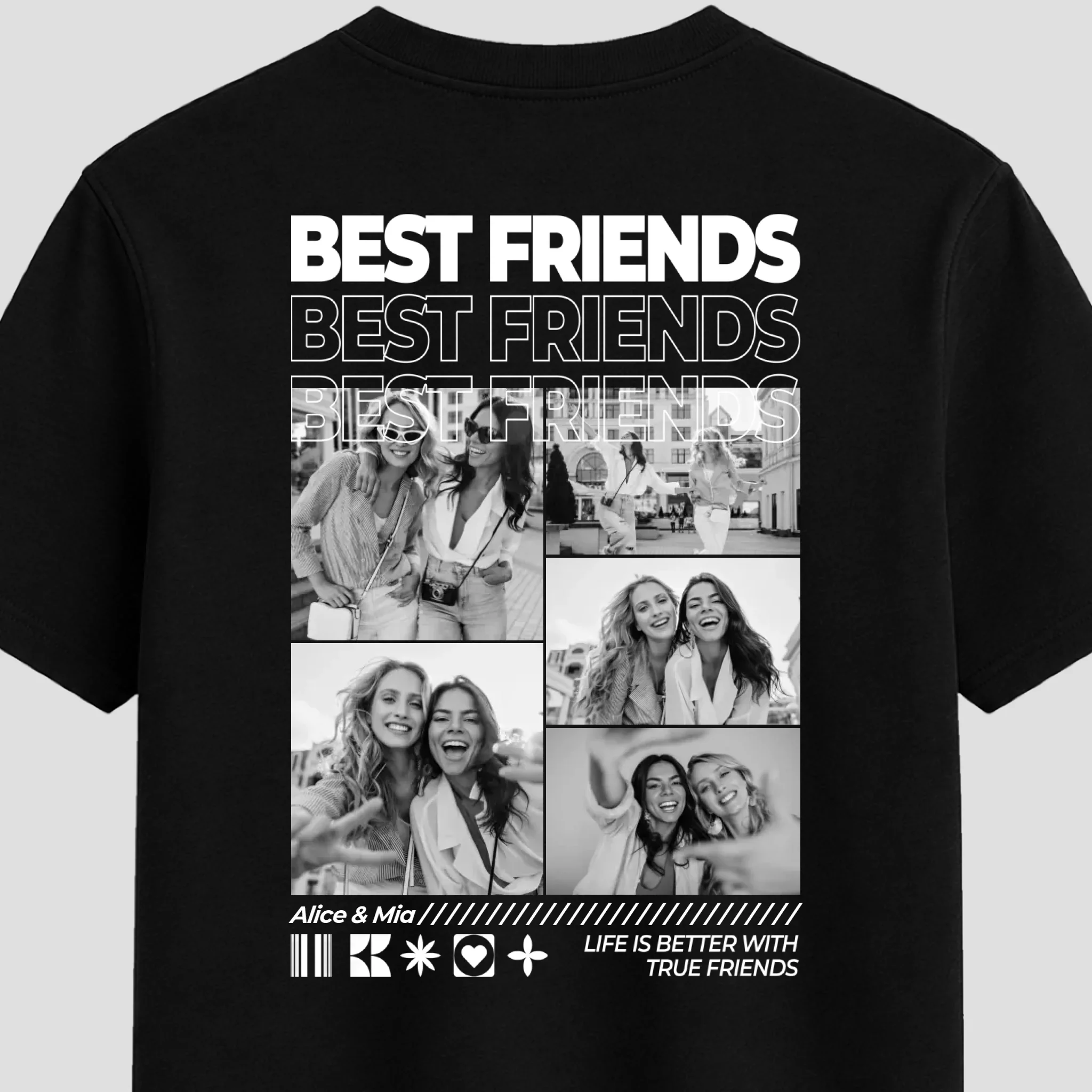 Personalized T-Shirt – Besties - Image 8