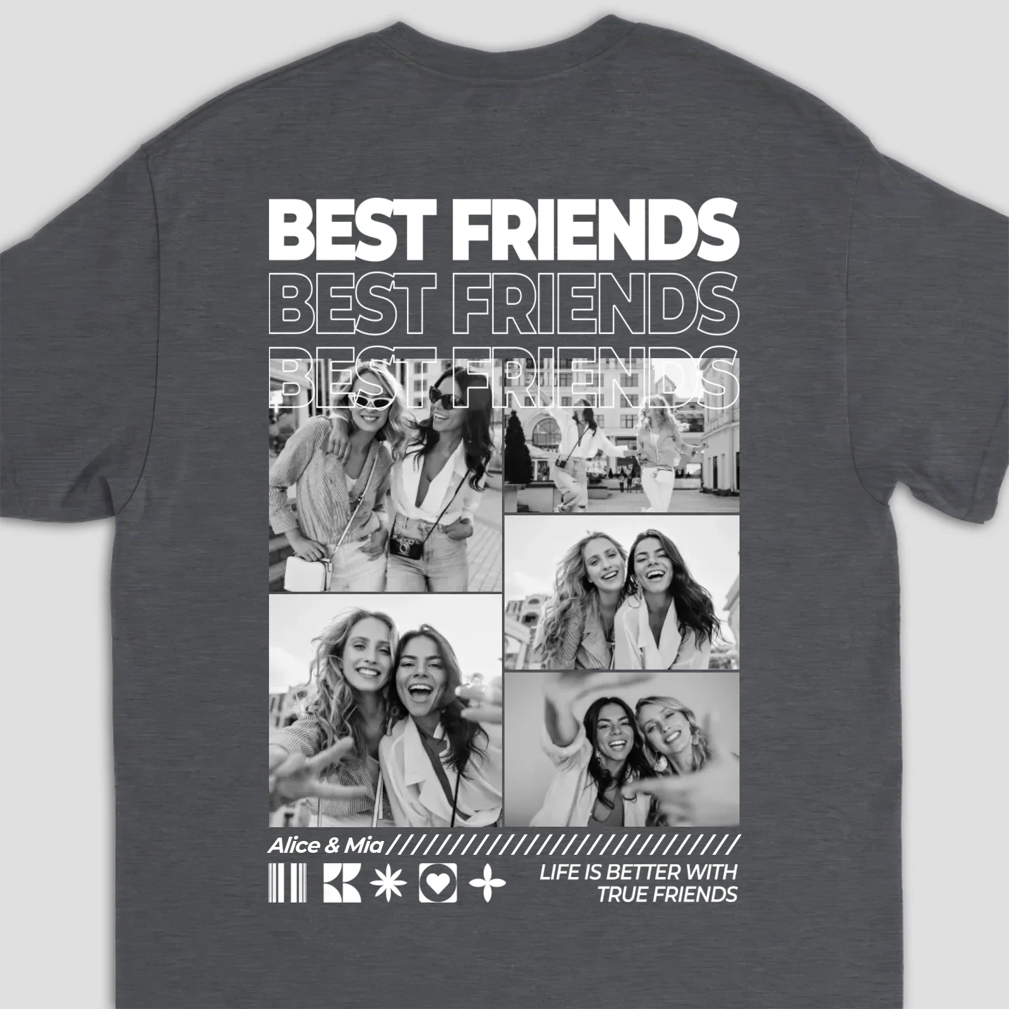 Personalized T-Shirt – Besties - Image 9