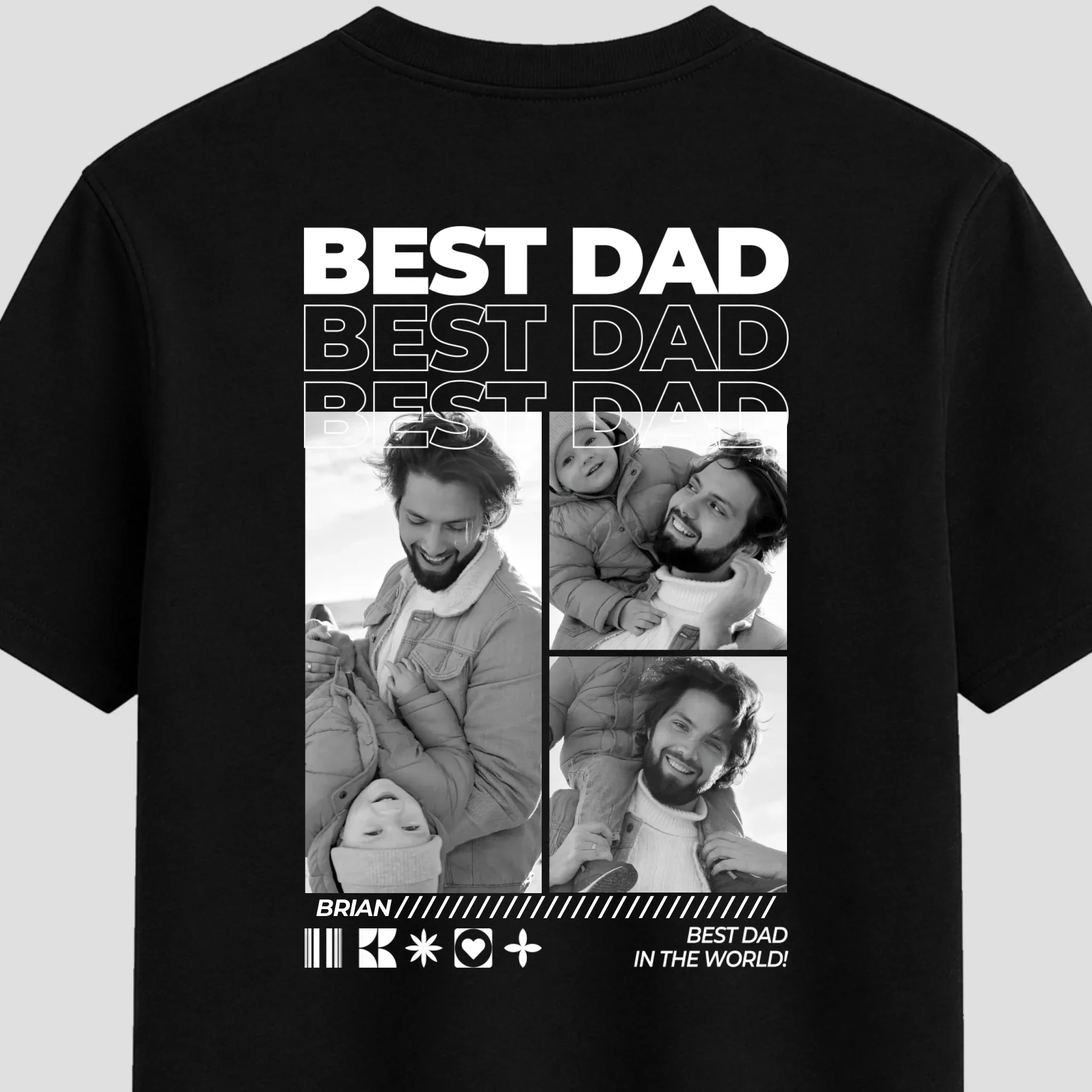 Personalized T-Shirt – Dad Photos - Image 5