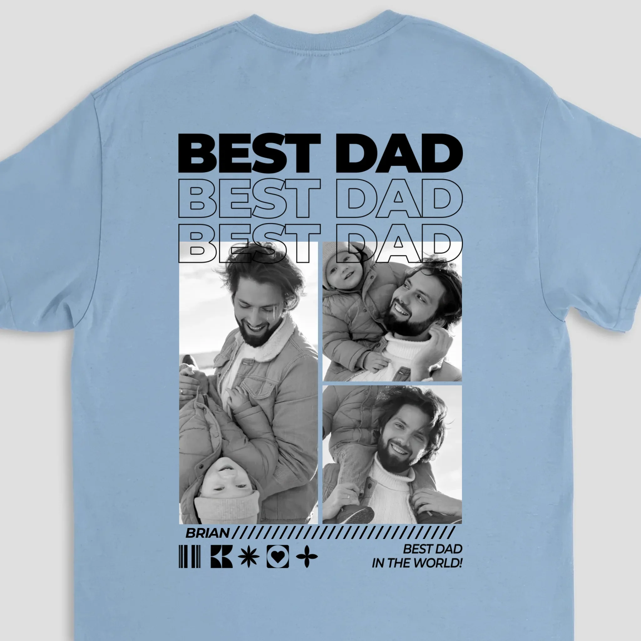 Personalized T-Shirt – Dad Photos - Image 7
