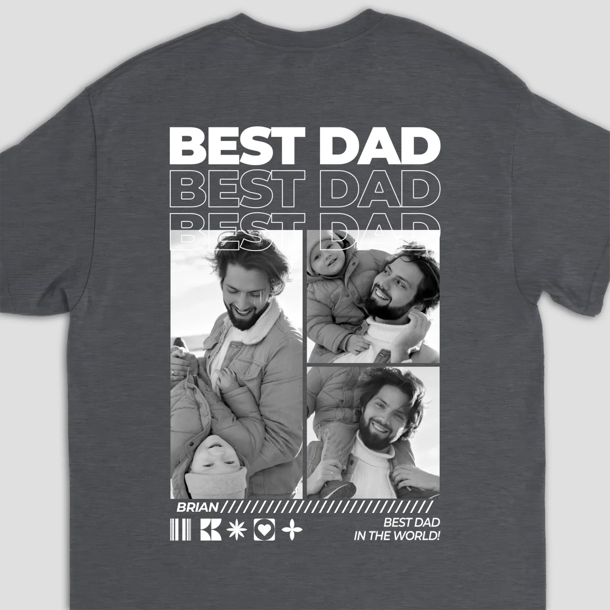 Personalized T-Shirt – Dad Photos - Image 9