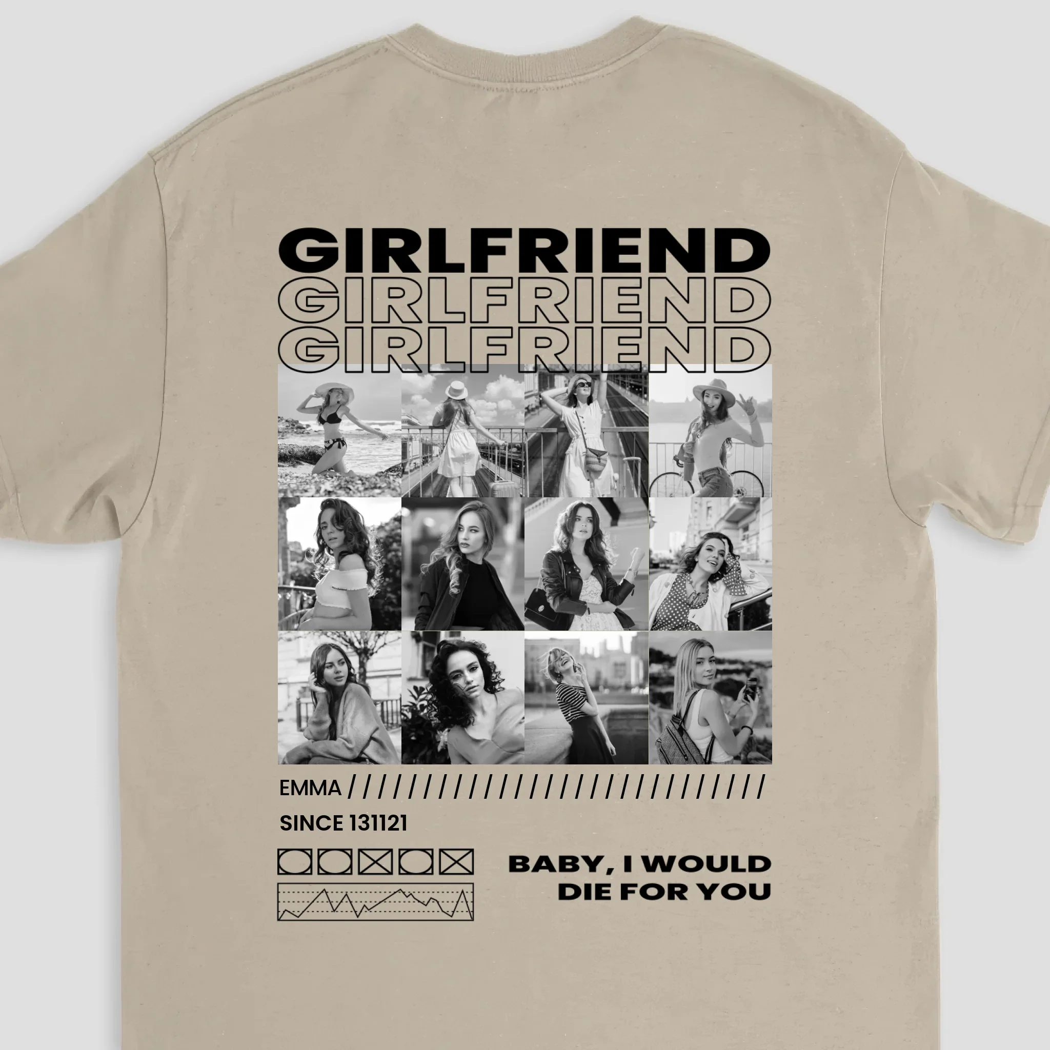 Personalized T-Shirt – Girlfriend - Image 5
