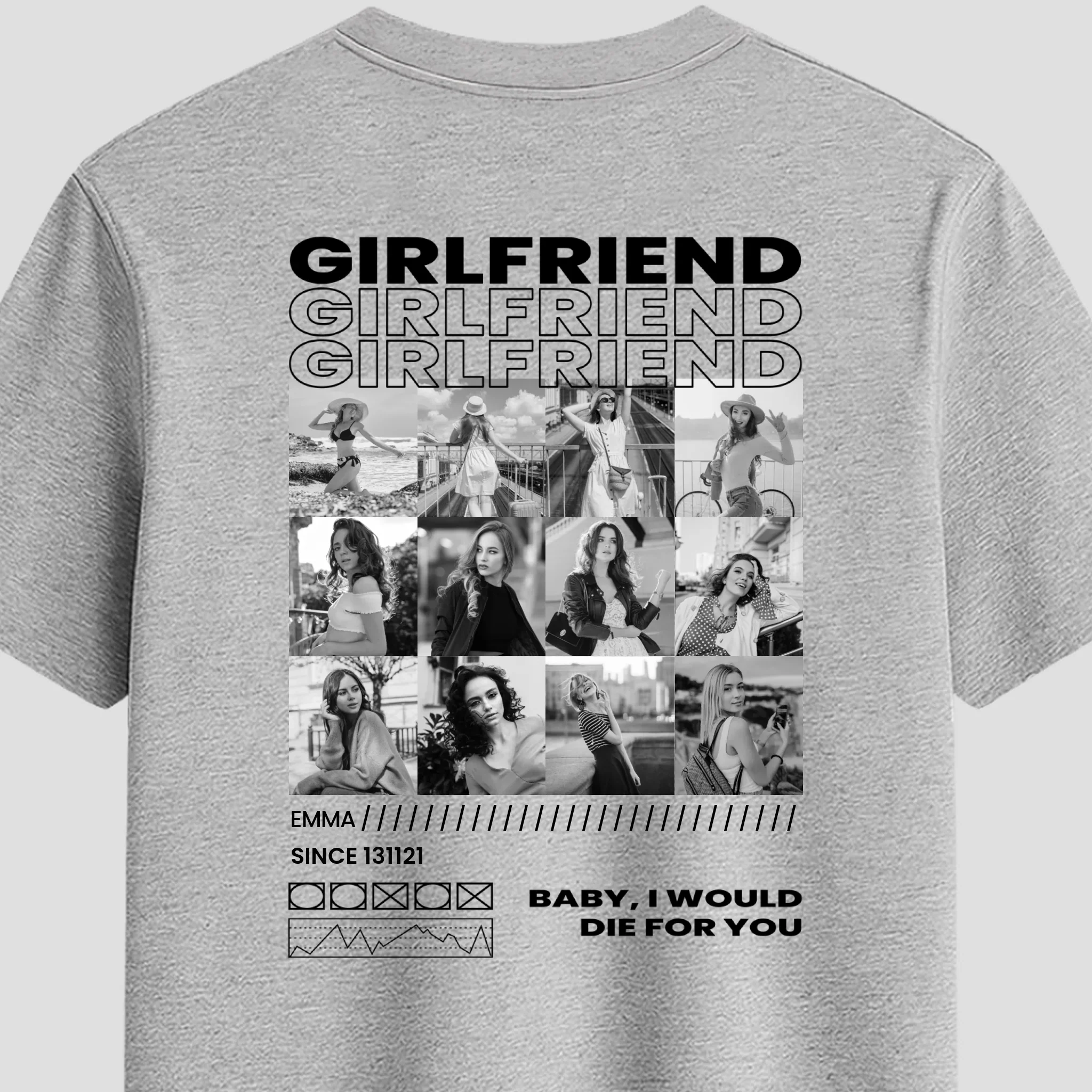 Personalized T-Shirt – Girlfriend - Image 6