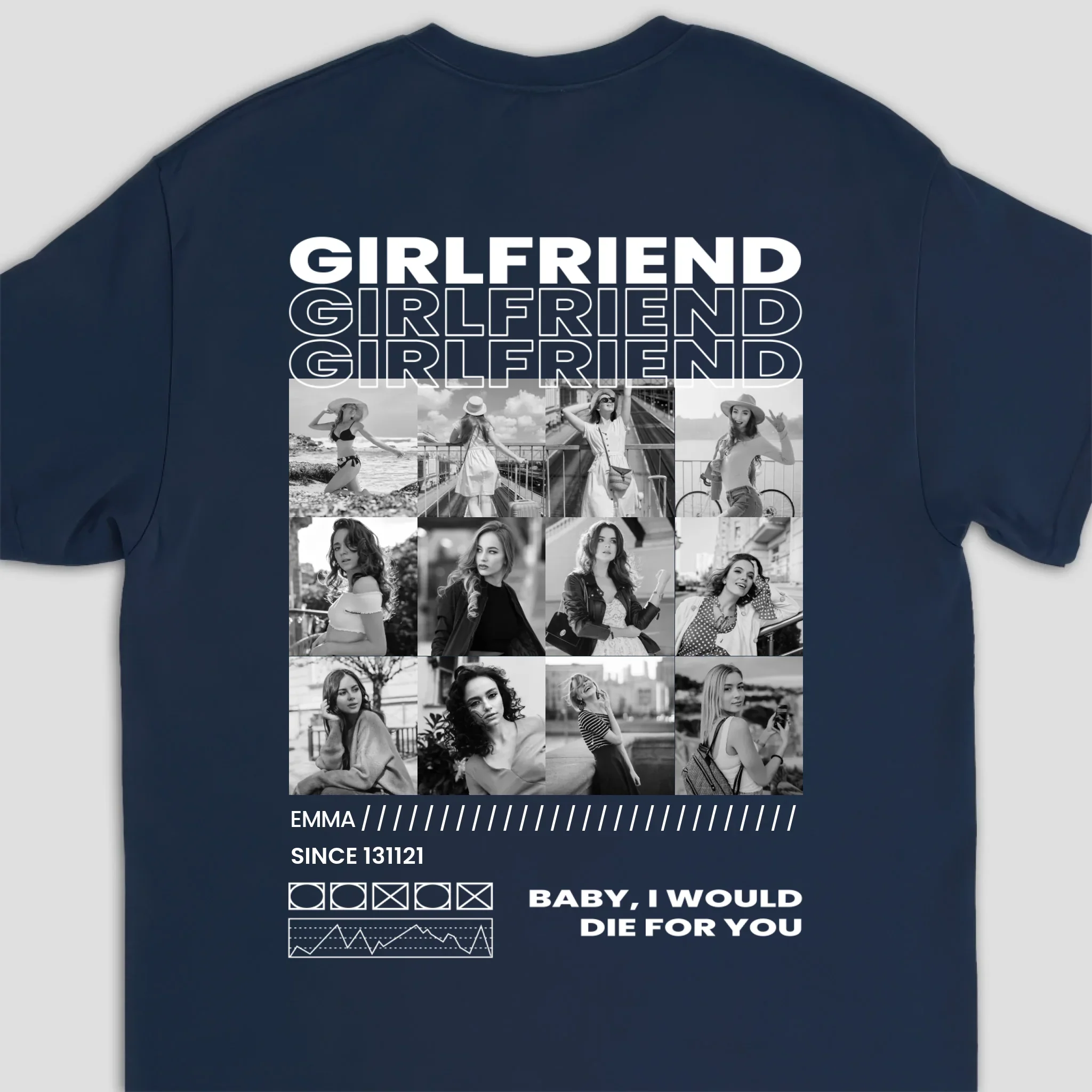 Personalized T-Shirt – Girlfriend - Image 8