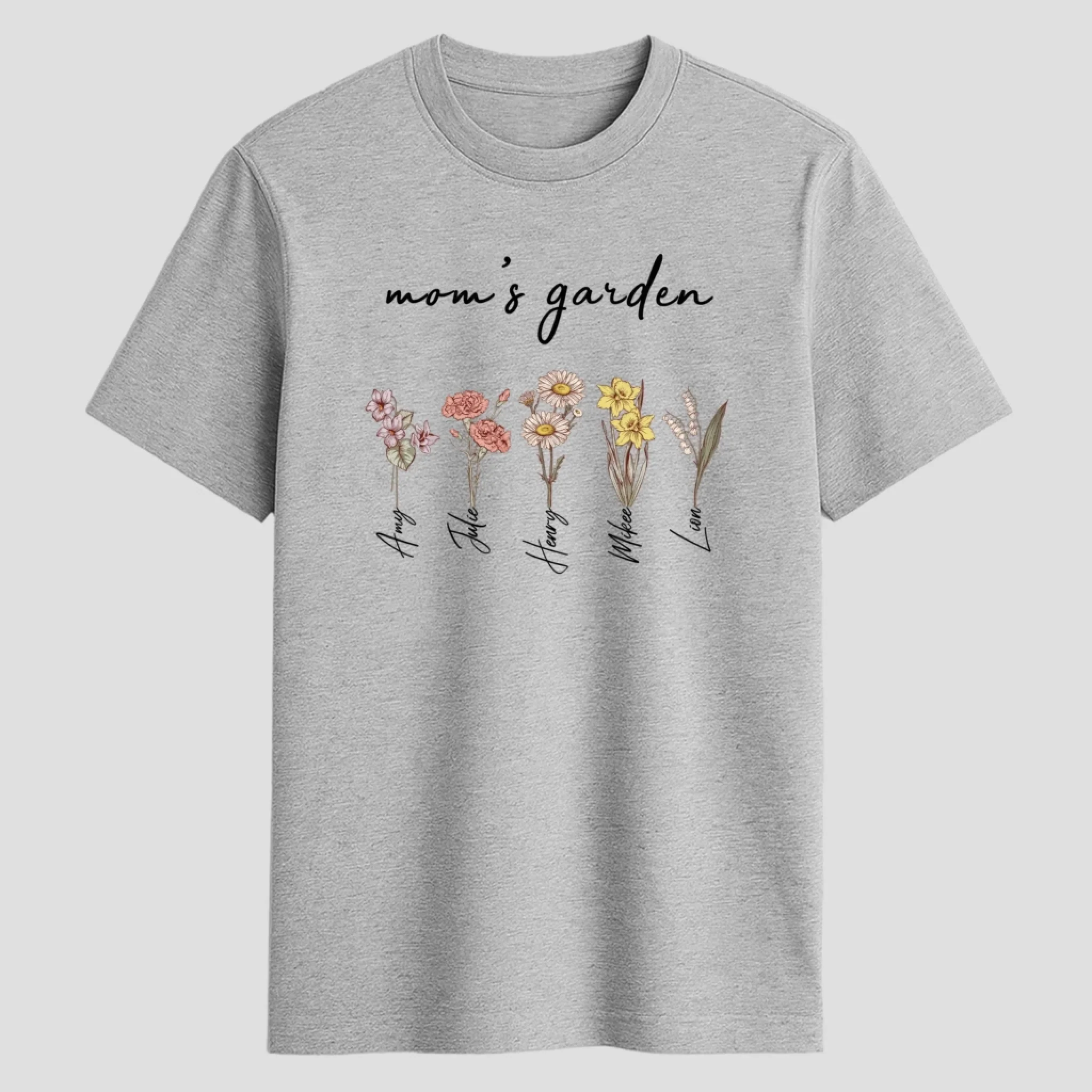 Personalized T-Shirt – Mom’s Children Garden