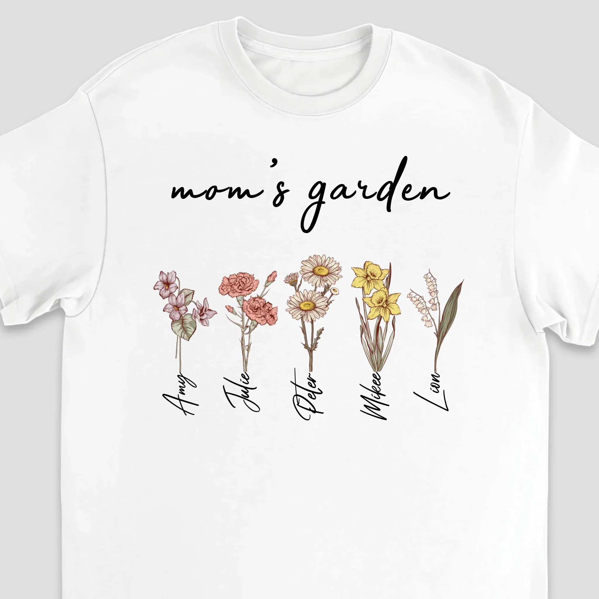 Personalized T-Shirt – Mom’s Children Garden - Image 3
