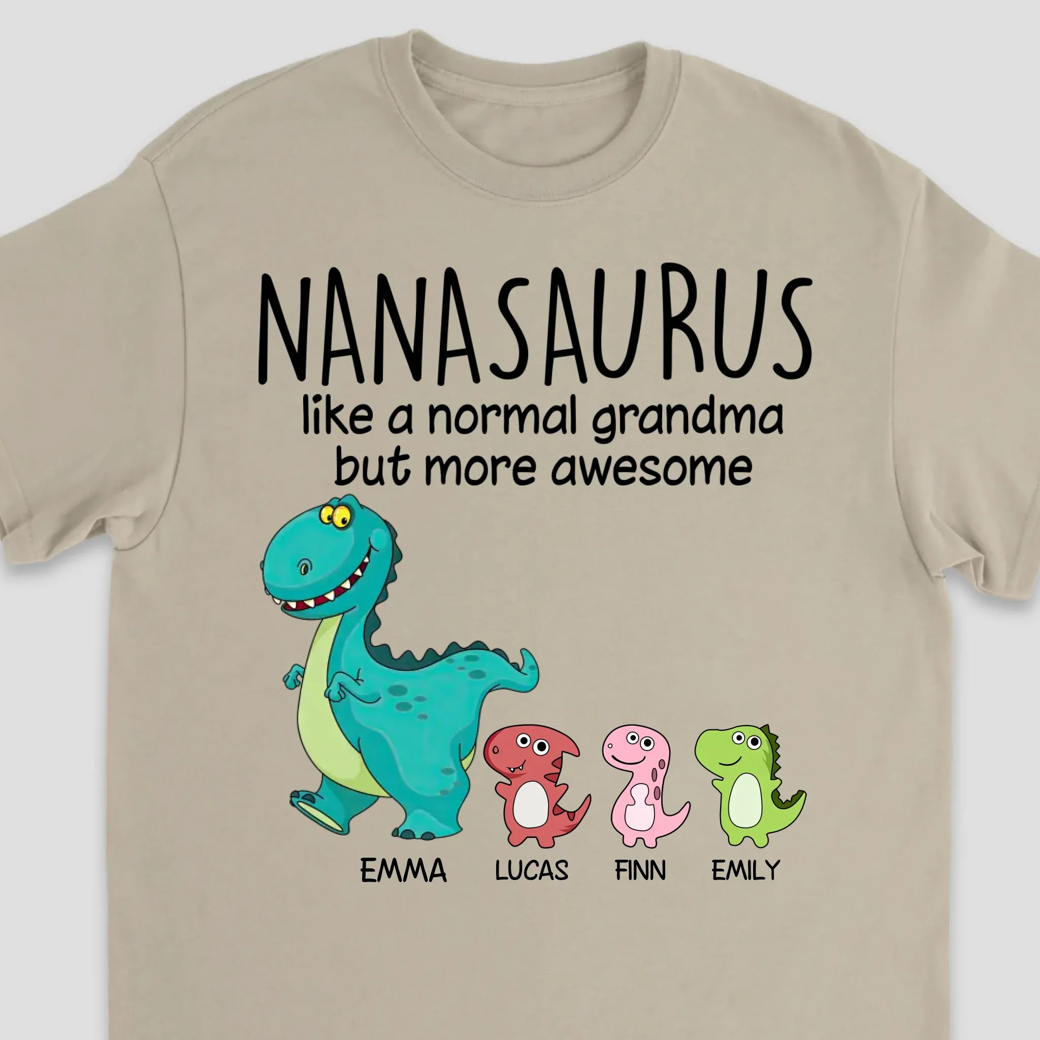 Personalized T-Shirt - Nanasaurus - Image 4