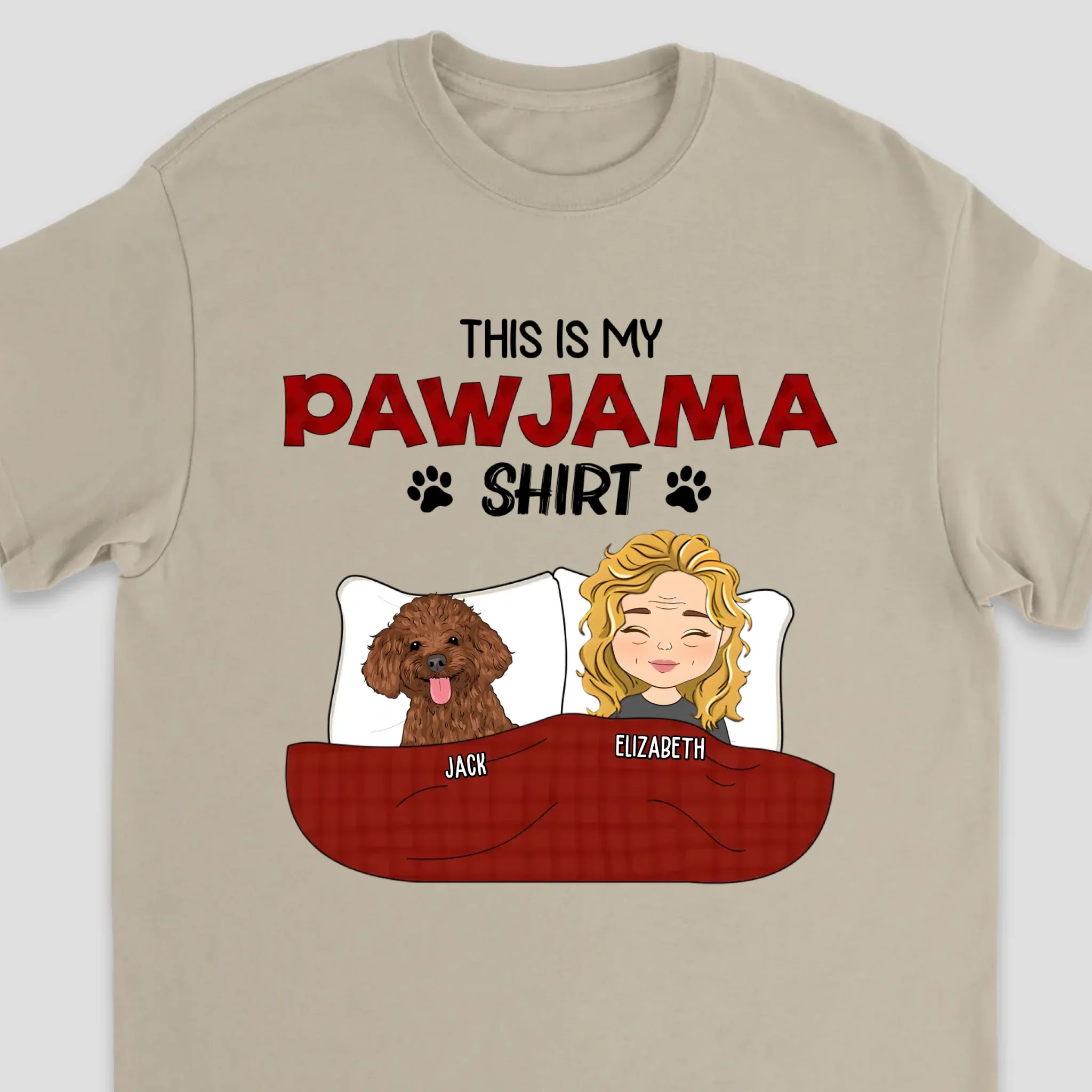 Personalized T-Shirt – Pet Pajama - Image 4