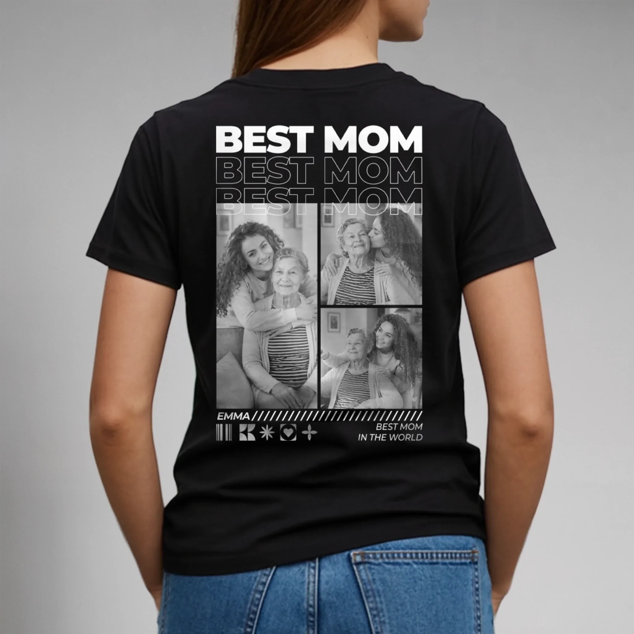 Personalized T-Shirt – Mom Photos - Image 2