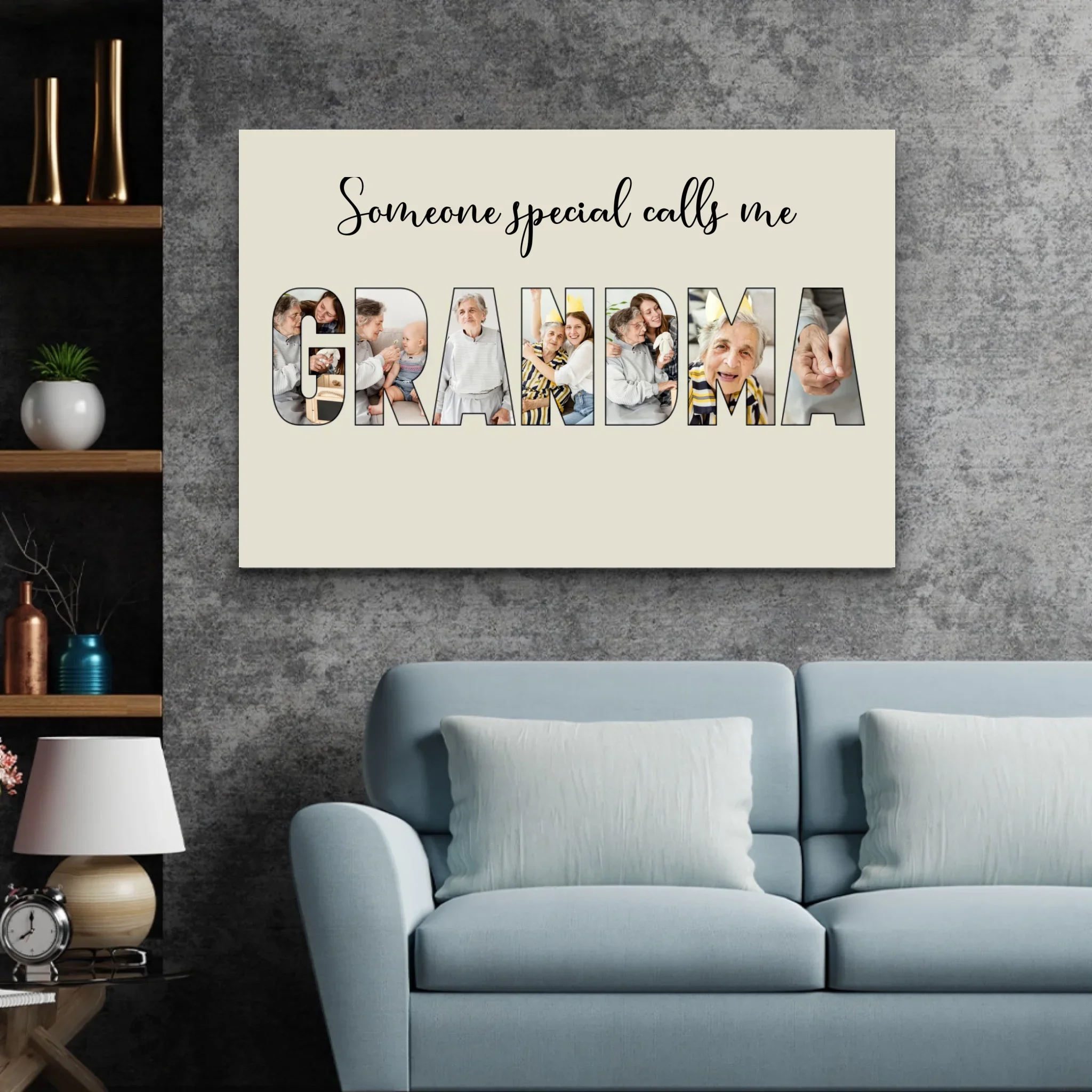 Personalized Canvas "Someone Special Calls Me Grandma" - Image 3