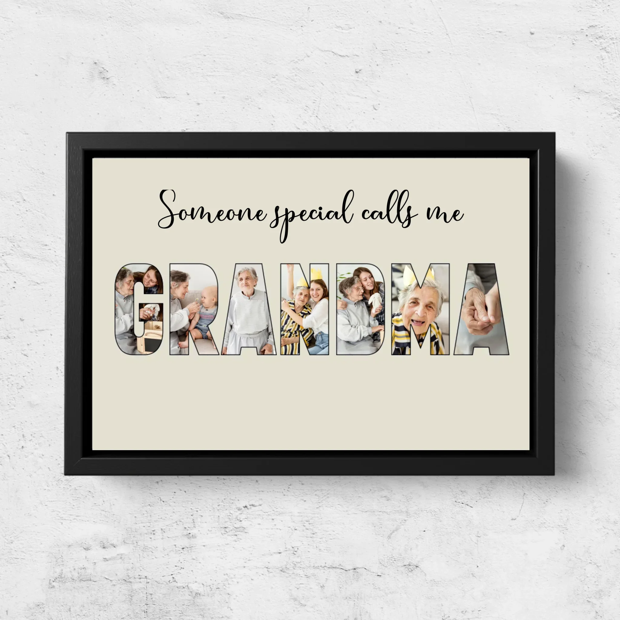 Personalized Canvas "Someone Special Calls Me Grandma" - Image 5