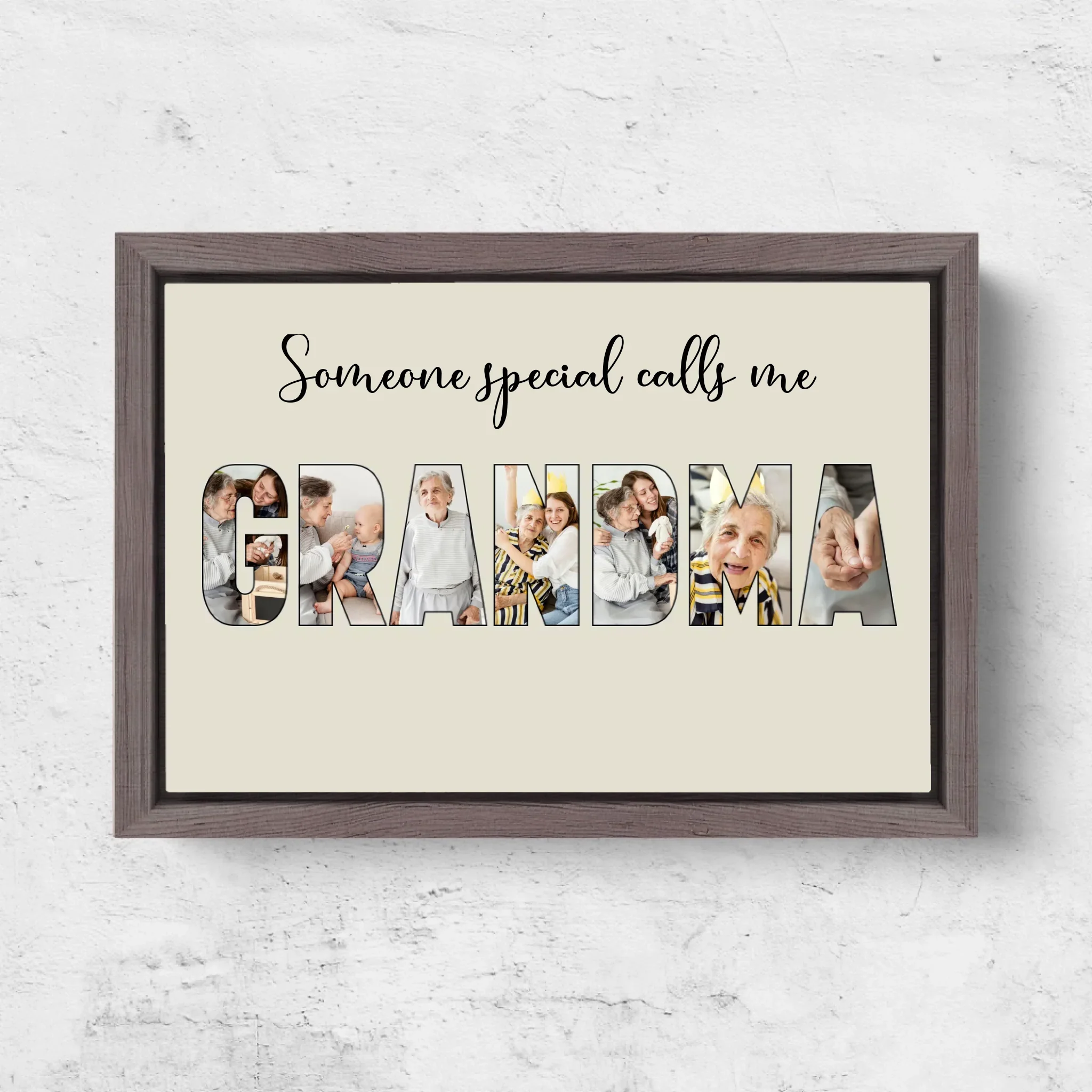 Personalized Canvas "Someone Special Calls Me Grandma" - Image 6
